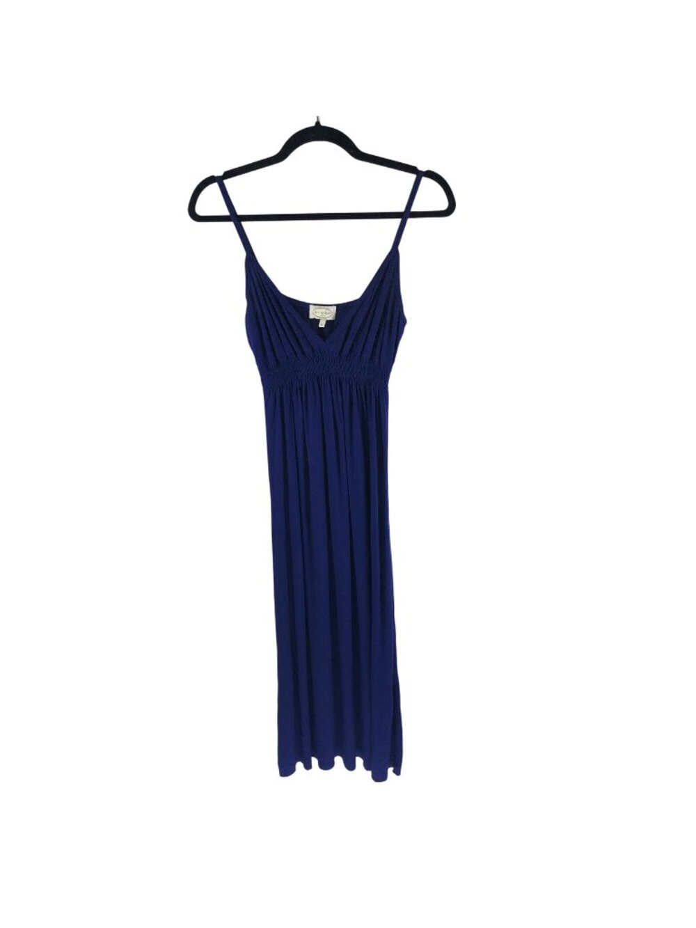 Scoop Beach Womens Purple Spaghetti Strap Midi Dress Size Small